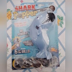 Shark Popper Foam Shooter Toy Hog Wild NIP